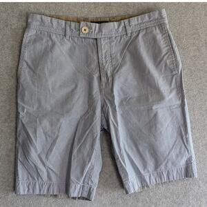 Ted Baker London Men Shorts 30R Chino 9"‎ Inseam Thin Stripe Preppy